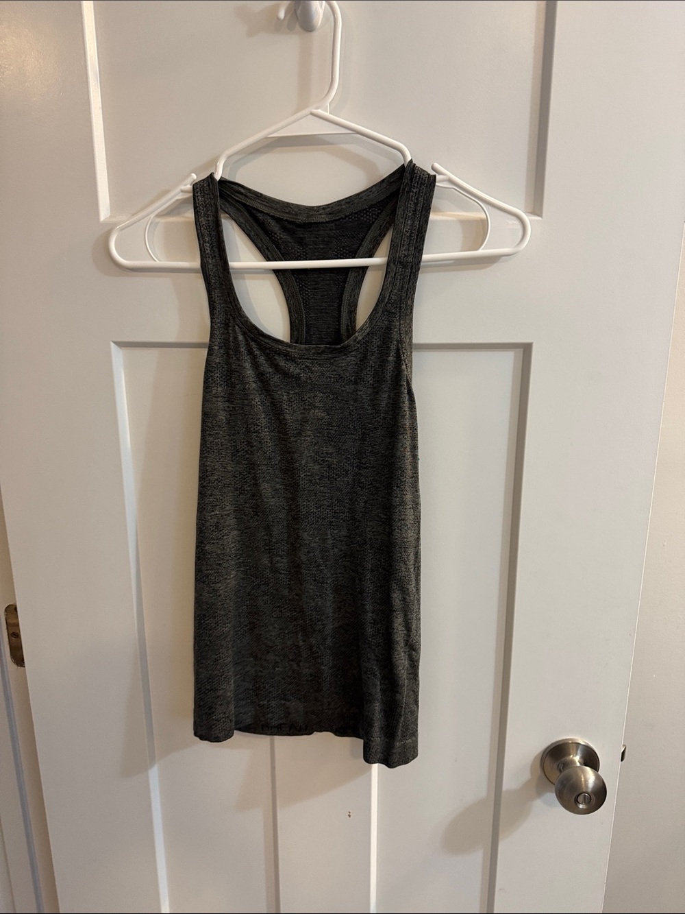 lululemon athletica Dark Gray Racerback Tank